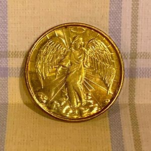 🎁‼️ Gold Angel Coin - Double-sided